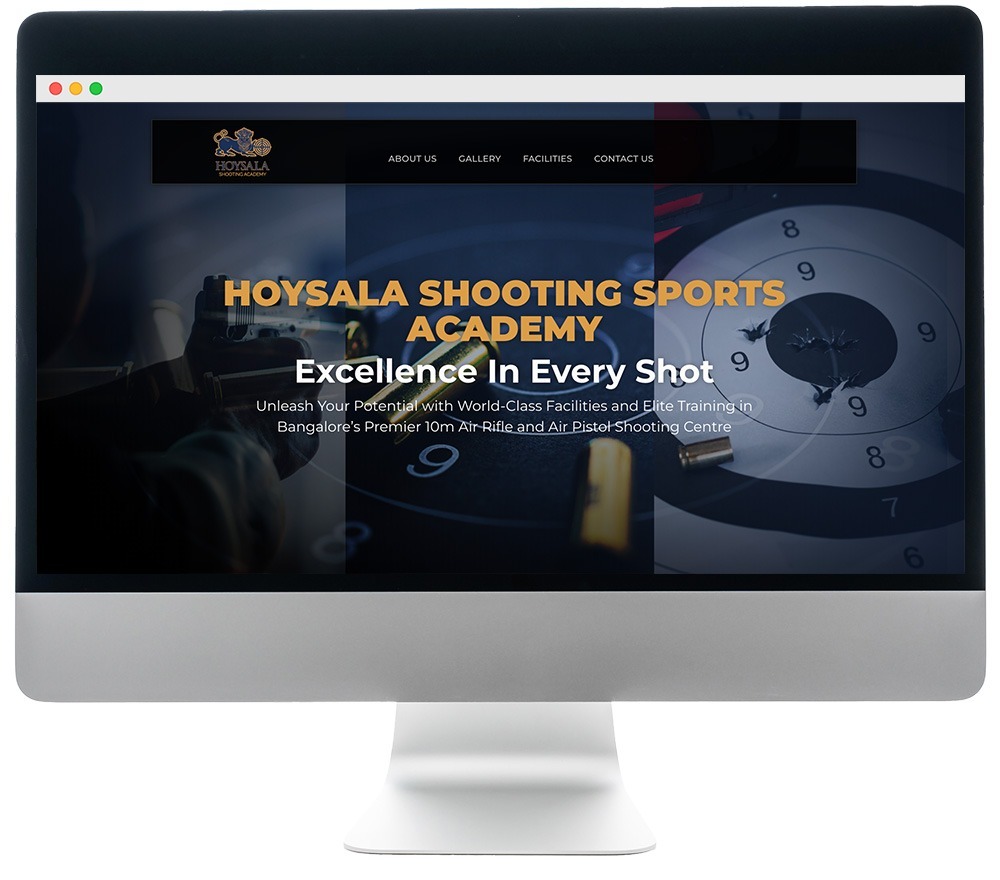 Website Design for Hoyashla Shooting Academy