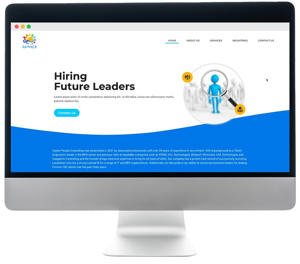 Website designing cypher